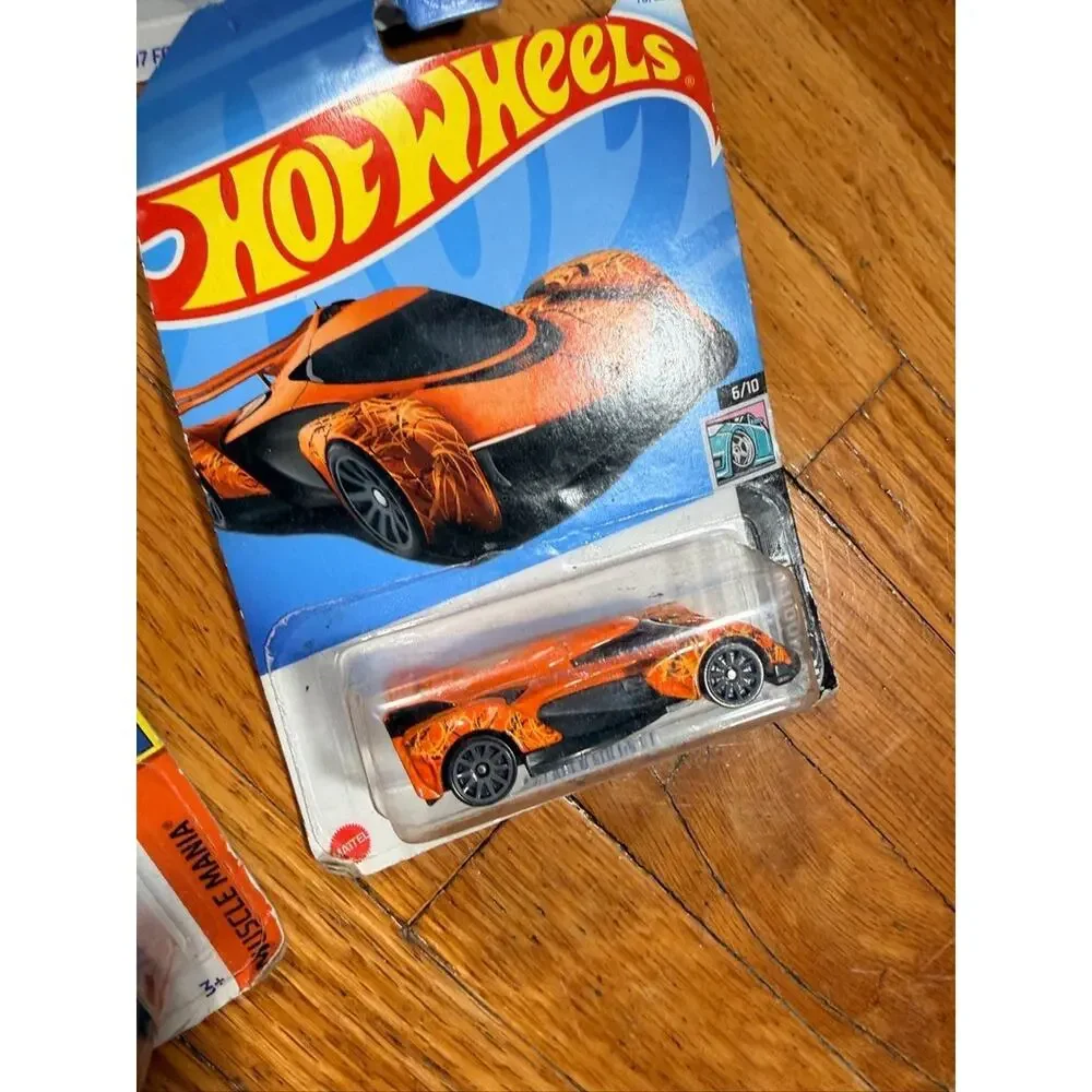 Hot Wheels Lot of 6 Sealed Cars Batmobile BMW i8 Nissan Z Dodge Demon McLaren